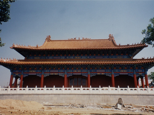 章丘圣景鎮(zhèn)景區(qū)大殿